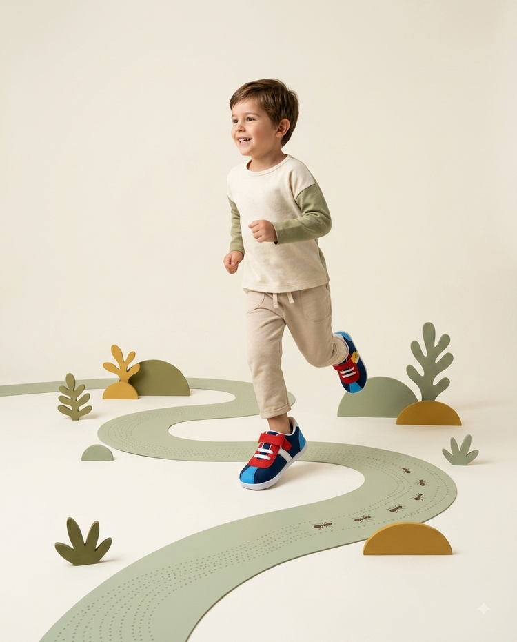 Colección BLUMB VYBE de zapatos Barefoot infantiles para niños